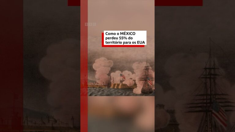 Como os EUA 🇺🇸 ficaram com metade do território do México 🇲🇽, repleta de riquezas #bbcnewsbrasil