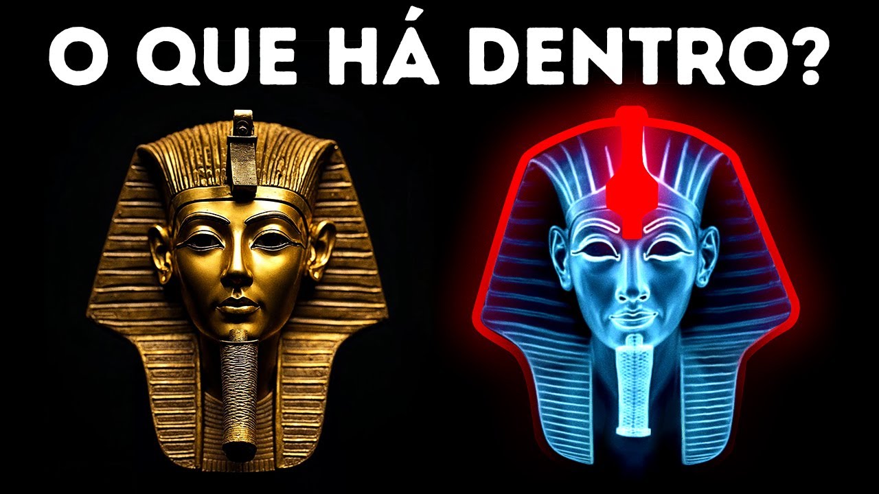 O que os Raios X Mostraram Sobre a Máscara de Ouro do Rei Tut