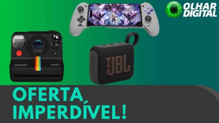 Olhar Digital Ofertas: Polaroid Now+ com 31% de desconto!