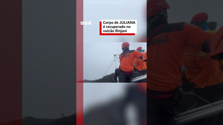 Corpo da brasileira Juliana Marins é recuperado de vulcão #bbcnewsbrasil
