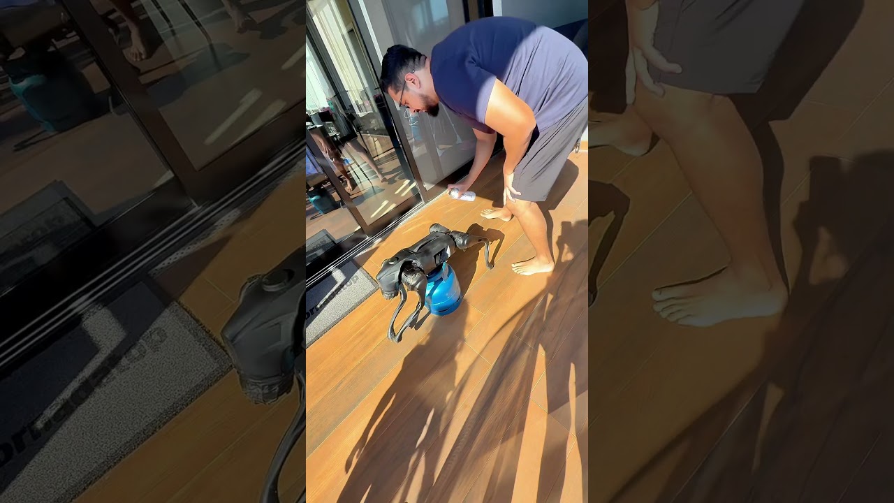 Pintei o cachorro roubou de preto e ficou muito legal