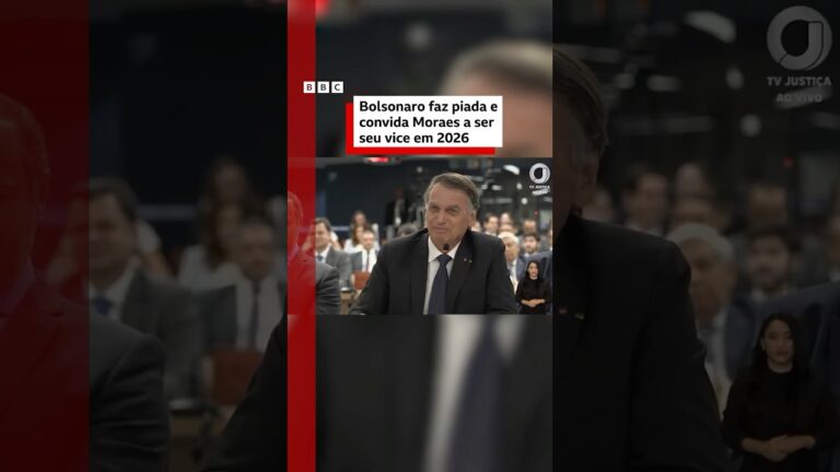 “Posso fazer uma brincadeira?”, diz Bolsonaro #bbcnewsbrasil