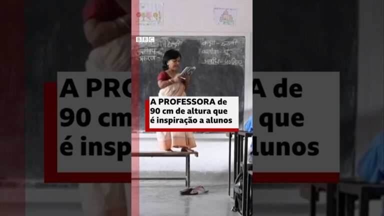 👩‍🏫 A professora nascida com nanismo que lutou pela paixão por ensinar #bbcnewsbrasil