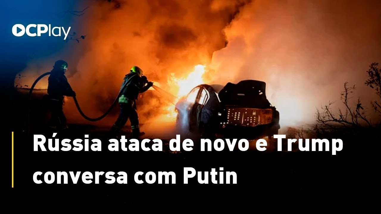Rússia ataca de novo e Trump conversa com Putin