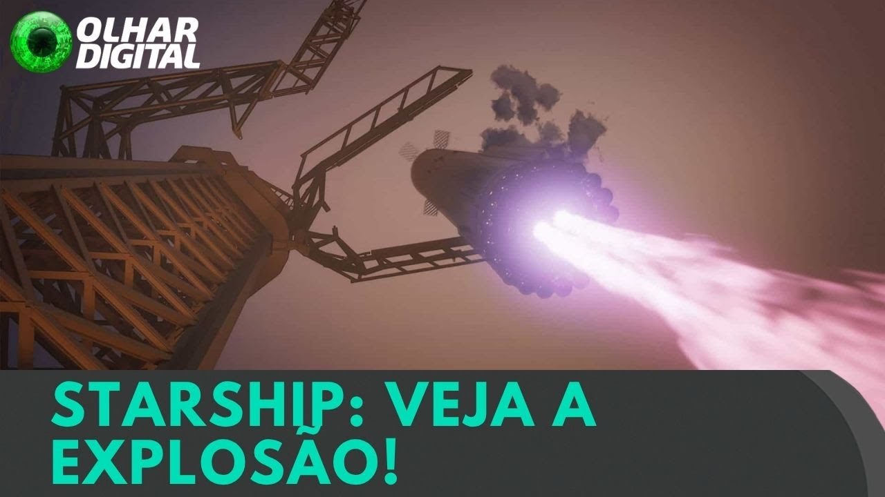 Starship explode durante preparativos para o próximo voo