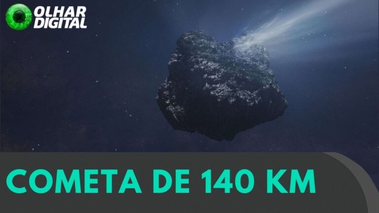 Telescópio revela segredos de cometa gigante descoberto por brasileiro