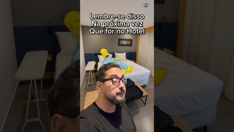 Várias dicas bem legais quando você entrar em um hotel