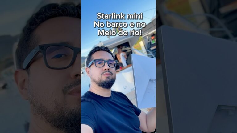 Veja como Starlink mini te ajuda em movimento