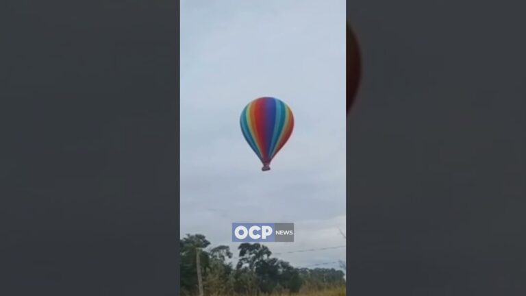 Voo de balão irregular mata uma pessoa em SP