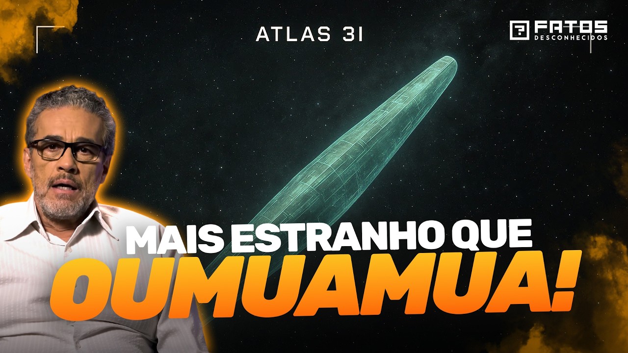 MUITO mais Misterioso que Oumuamua? Atlas 3I Intriga Cientistas com Novas Imagens!