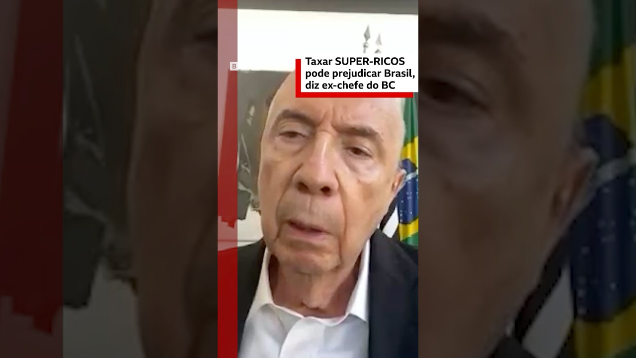 Taxar super-ricos pode prejudicar competitividade do Brasil, diz ex-chefe do BC #bbcnewsbrasil