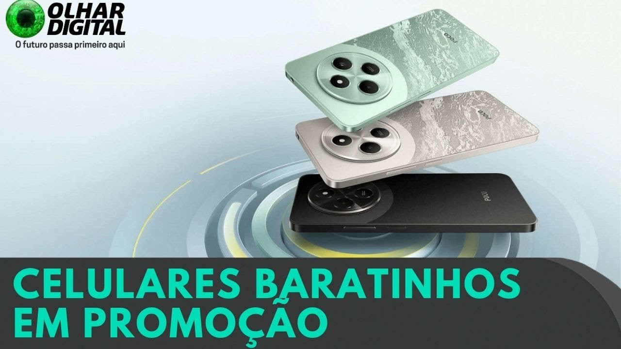 5 celulares abaixo de R$ 1.000 para você comprar em 2025