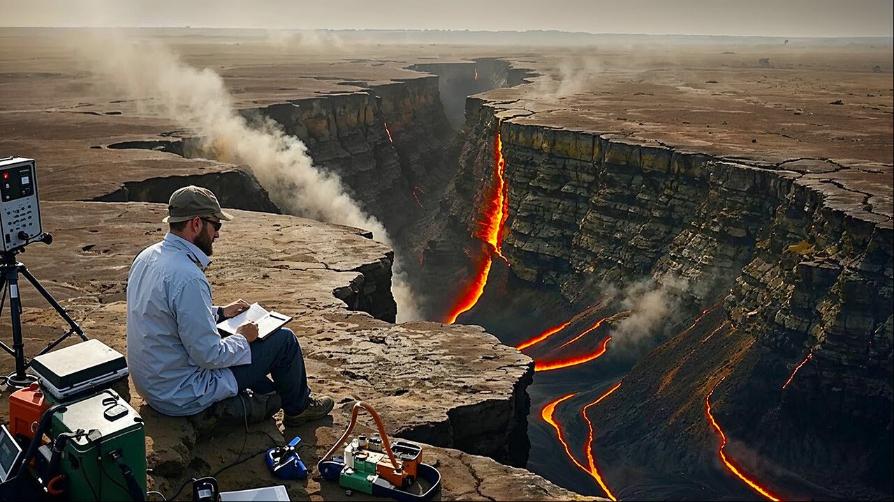 A África está se dividindo lentamente - um novo oceano está a caminho