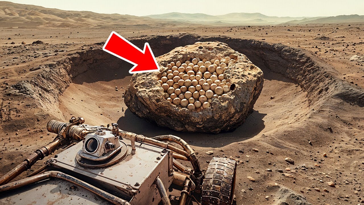 A NASA Encontrou Uma Estranha Rocha em Marte que Parece Estar Viva