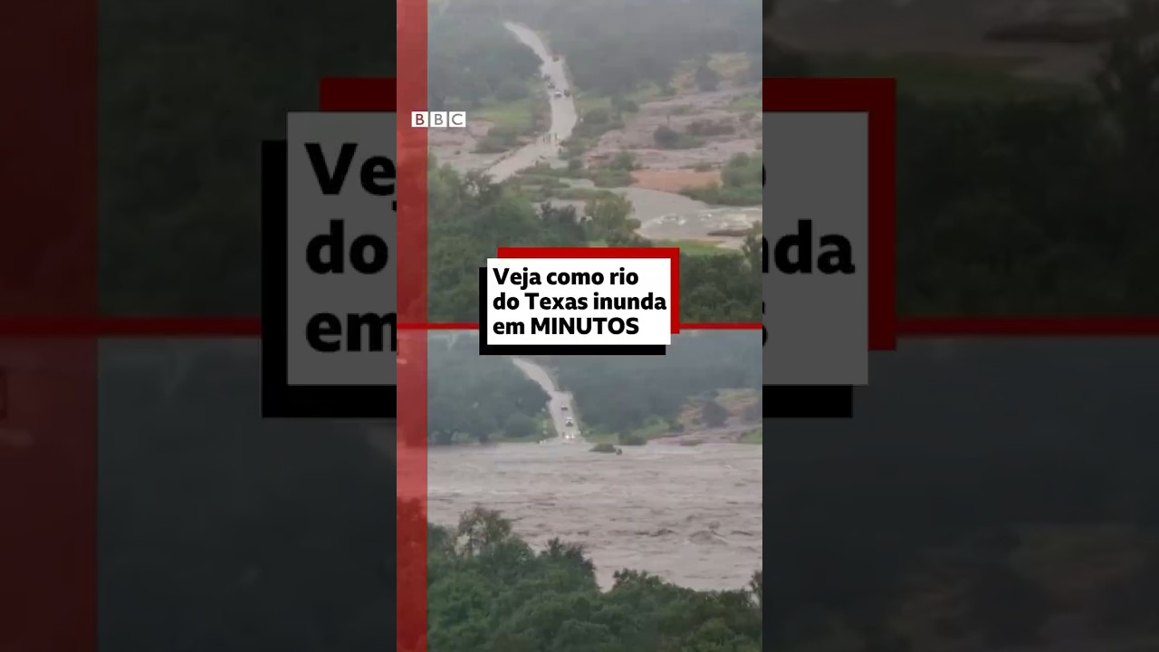 As enchentes que mataram ao menos 81 pessoas no Texas #bbcnewsbrasil