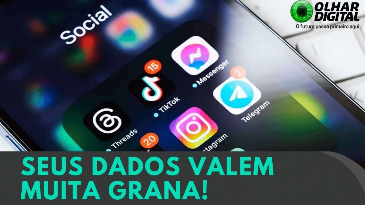 Como seus dados podem gerar uma fortuna para as redes sociais
