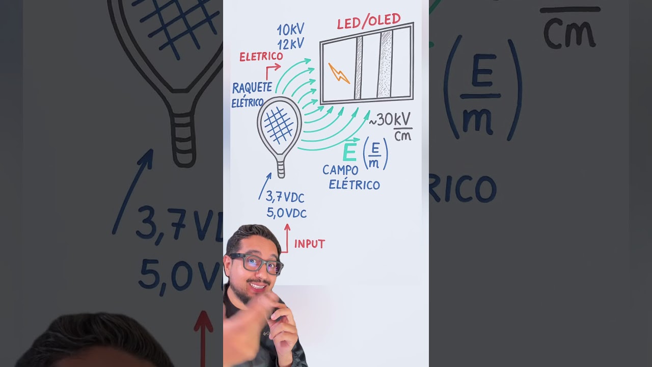 Cuidado ao usar uma raquete de matar mosquito perto da sua televisão