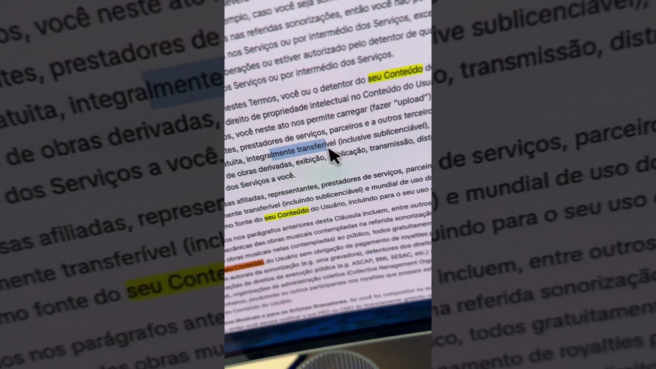 Cuidado se você usa o CapCut eles podem ser dono do seu conteúdo