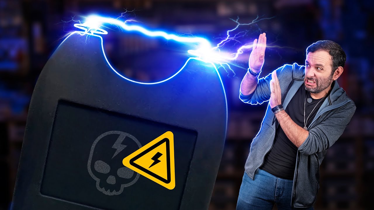 DESMONTAMOS uma ARMA DE CHOQUE! #OQueTemDentro