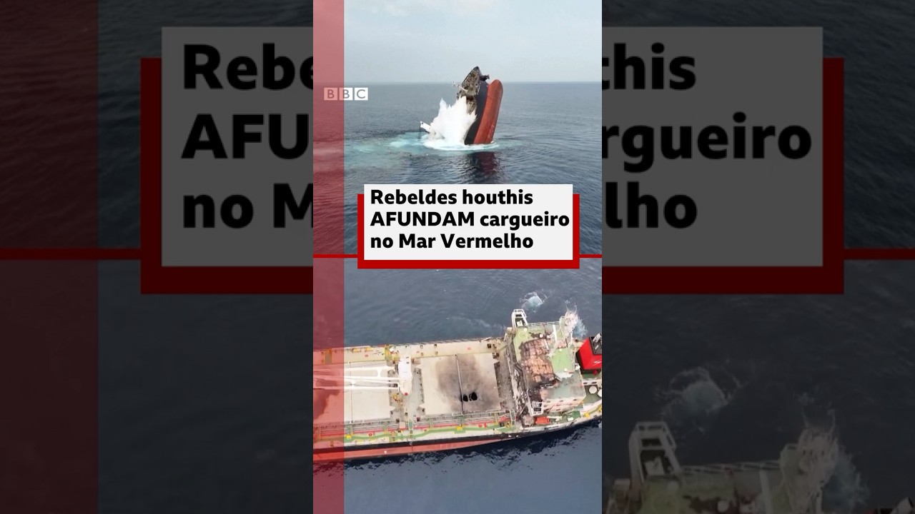🇾🇪 Rebeldes do Iêmen atacam dois navios mercantes em questão de dias #bbcnewsbrasil
