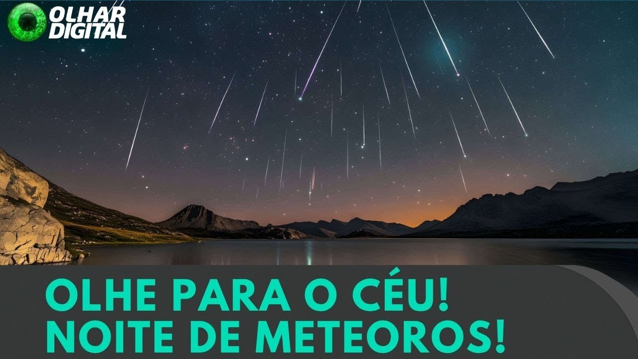 Duas chuvas de meteoro podem ser observadas esta semana