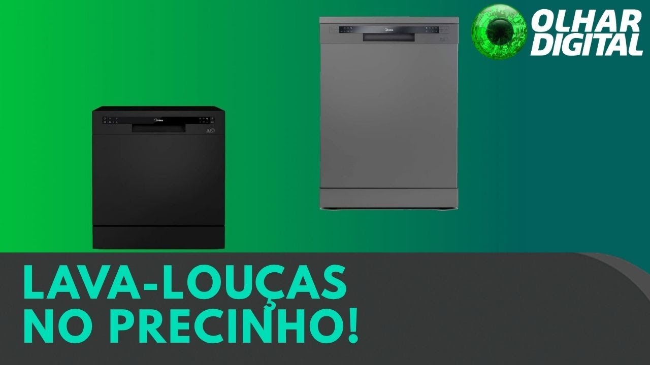 Economize tempo: as lava-louças compactas ideais para sua cozinha