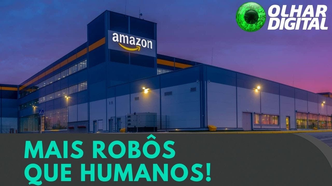 Em breve, Amazon terá mais robôs do que humanos nos armazéns