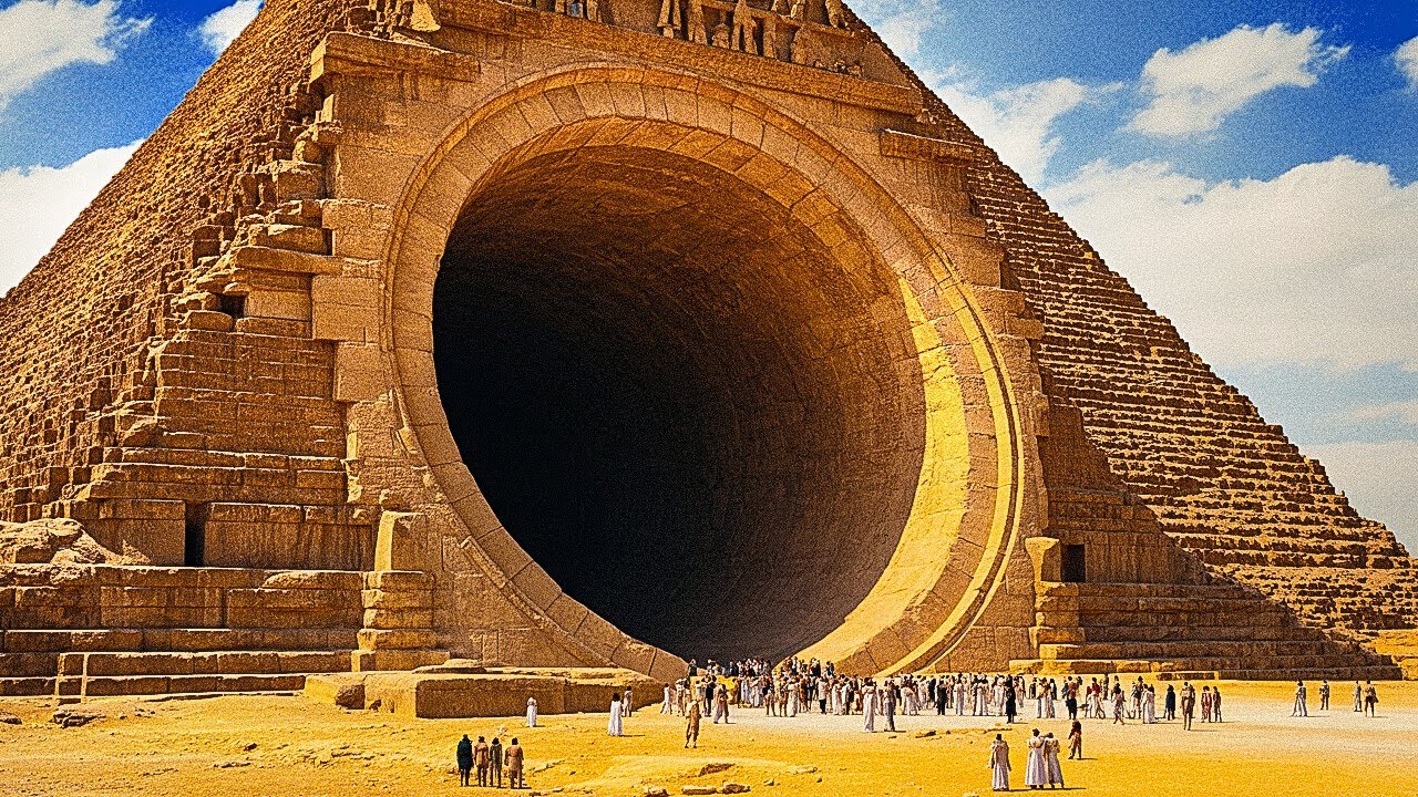 Encontraram uma cidade oculta sob as pirâmides