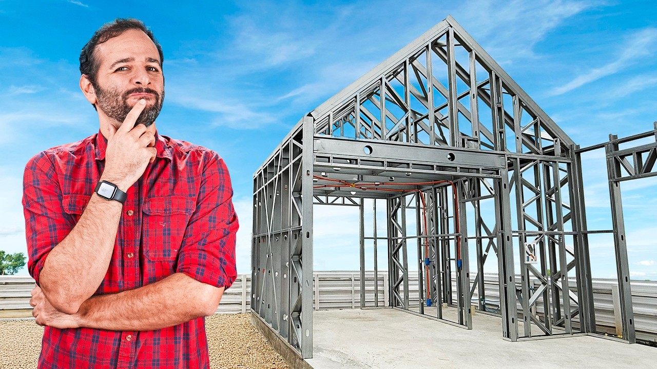 Essa CASA NÃO tem TIJOLOS! #Boravê