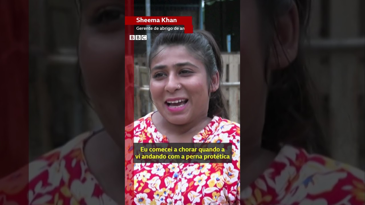 "Eu comecei a chorar quando vi a perna protética" 🐫🇵🇰