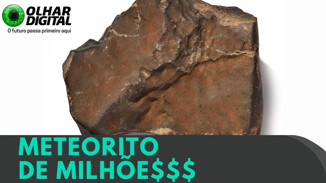 Maior meteorito de Marte já encontrado na Terra é leiloado por milhões!