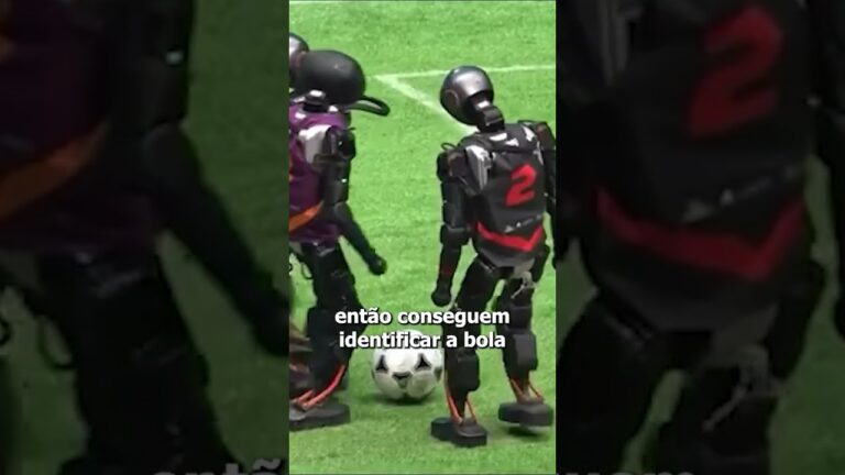 Não é só a Copa do Mundo de Clubes: robôs jogam bola na China!