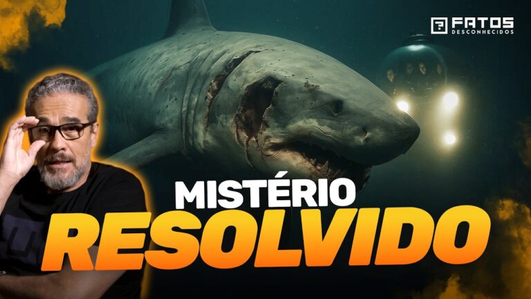 O tubarão branco devorado e o monstro desconhecido do mar!
