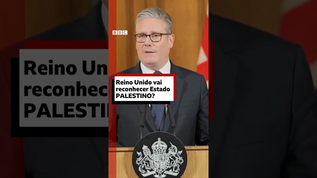 Se Israel não concordar com cessar-fogo em Gaza, Reino Unido vai reconhecer Estado palestino 🇬🇧📣