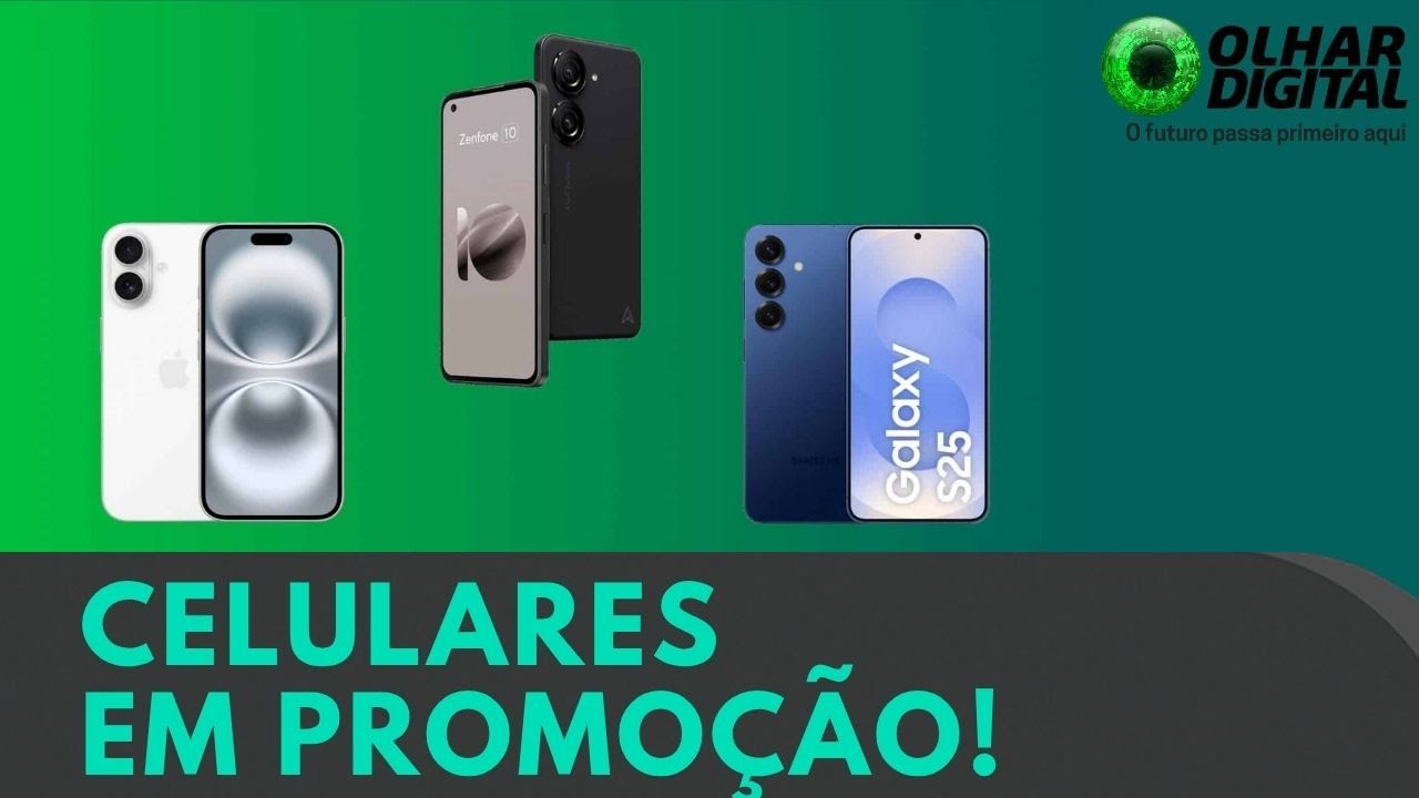 Olhar Digital Ofertas: os smartphones mais compactos e potentes de 2025