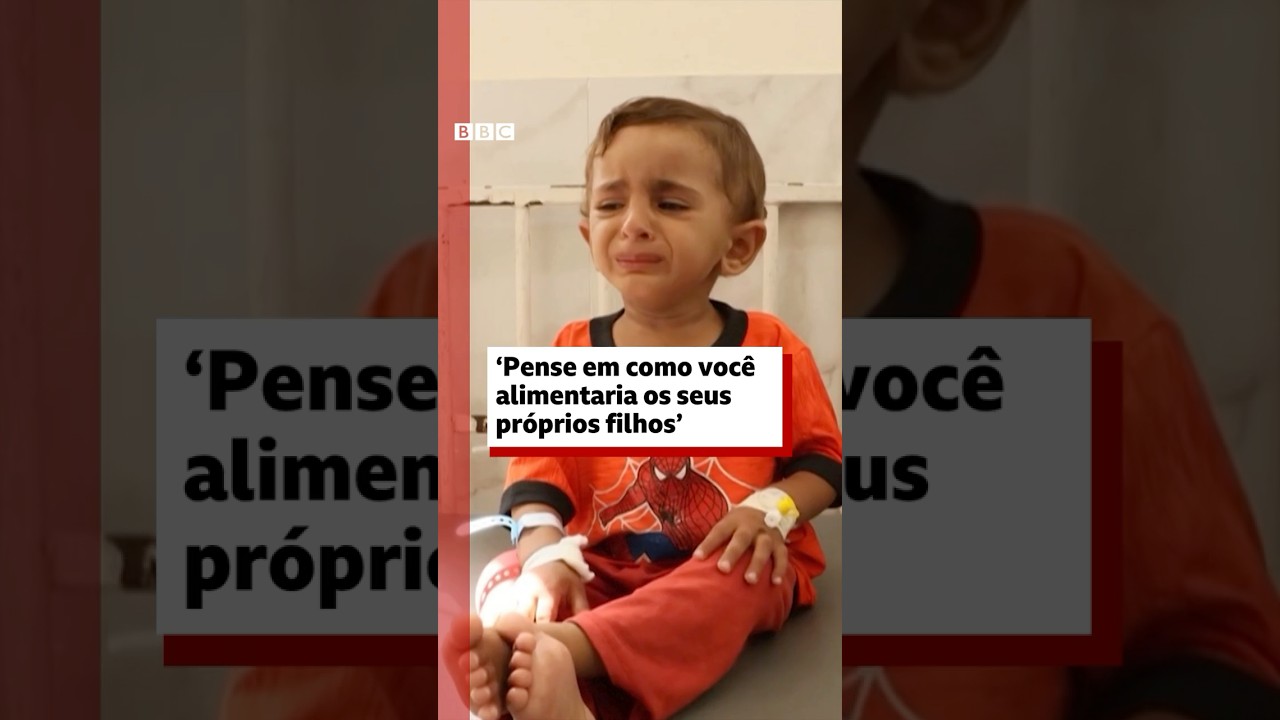 Gaza: “Nos alimentem como vocês alimentariam os seus próprios filhos” #bbcbrasil