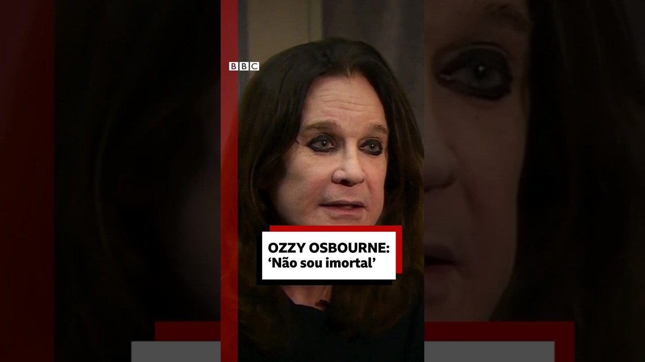 Ozzy Osbourne: 'Não sou imortal'