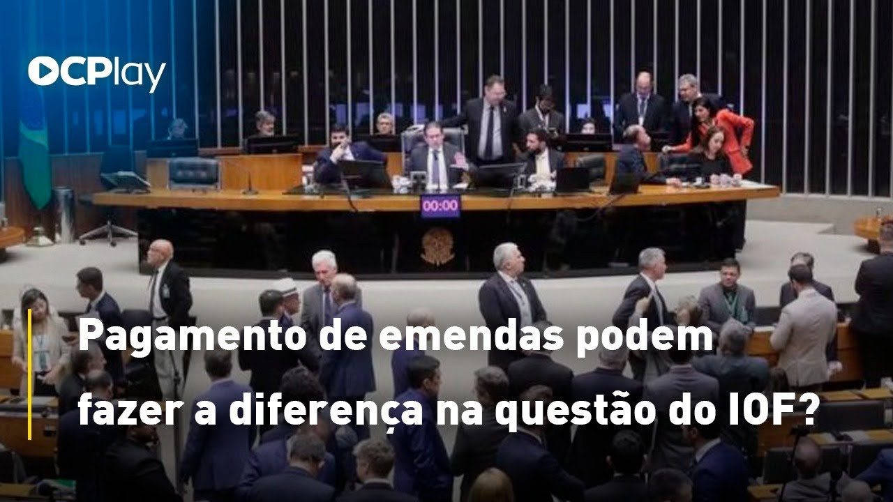 Pagamento de emendas podem fazer a diferença na questão do IOF