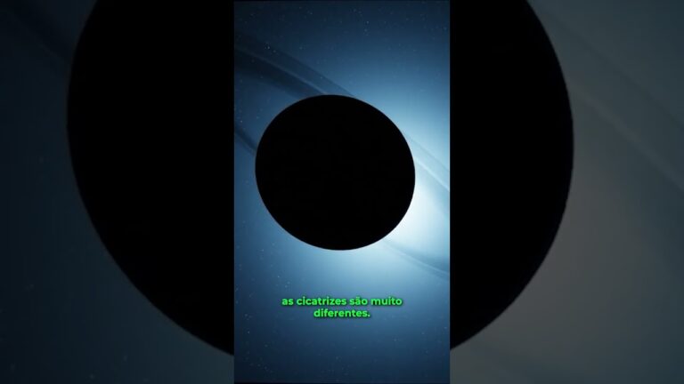 Parece que algo colidiu com Saturno