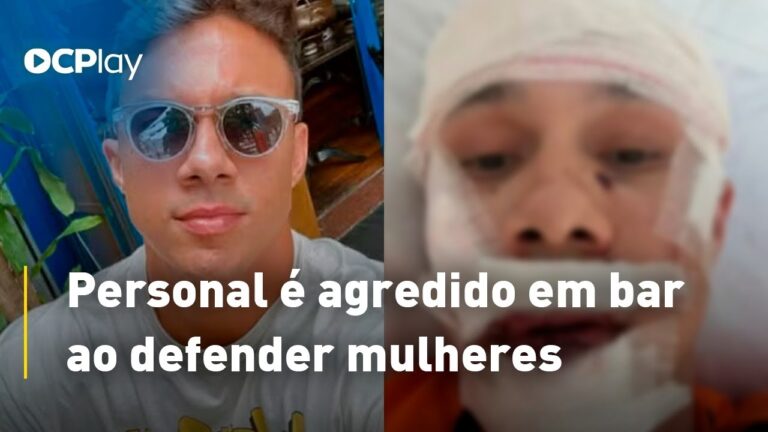 Personal é agredido em bar ao defender mulheres