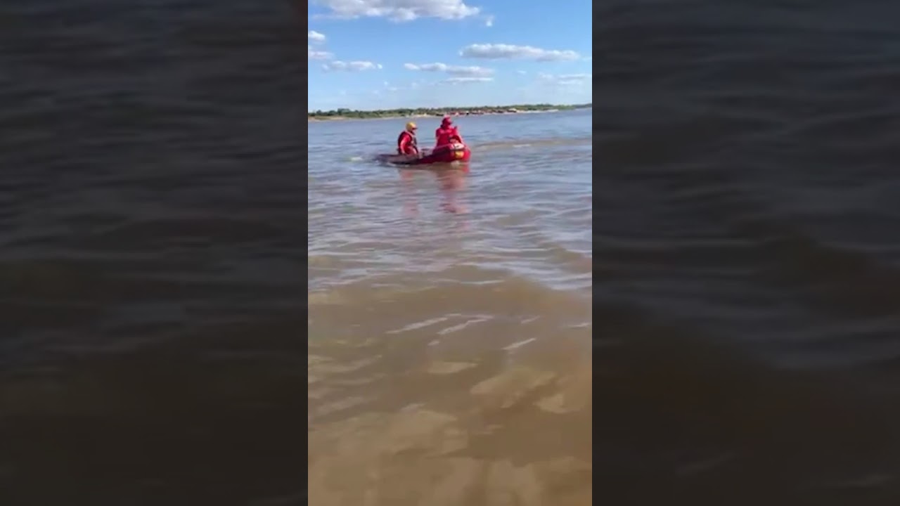 Planador cai e afunda no rio Araguaia