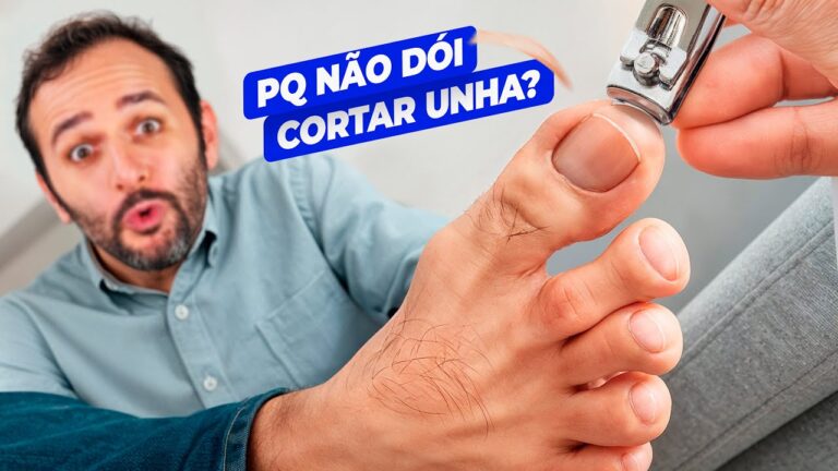 Por que NÃO DÓI CORTAR a UNHA?