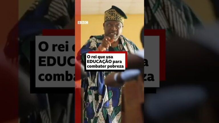 Rei e professor? 🇳🇬📚  #bbcnewsbrasil