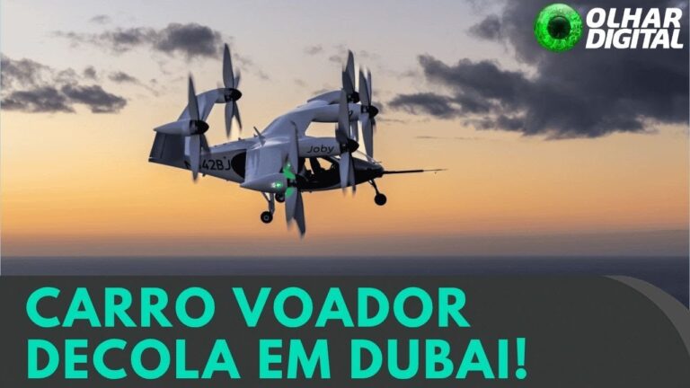 Serviço de carro voador está perto de virar realidade… em Dubai!