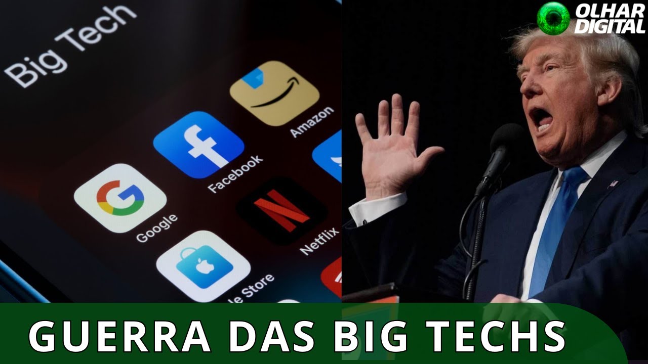 Trump vai à guerra por big techs? Entenda a ameaça de tarifas contra outros países
