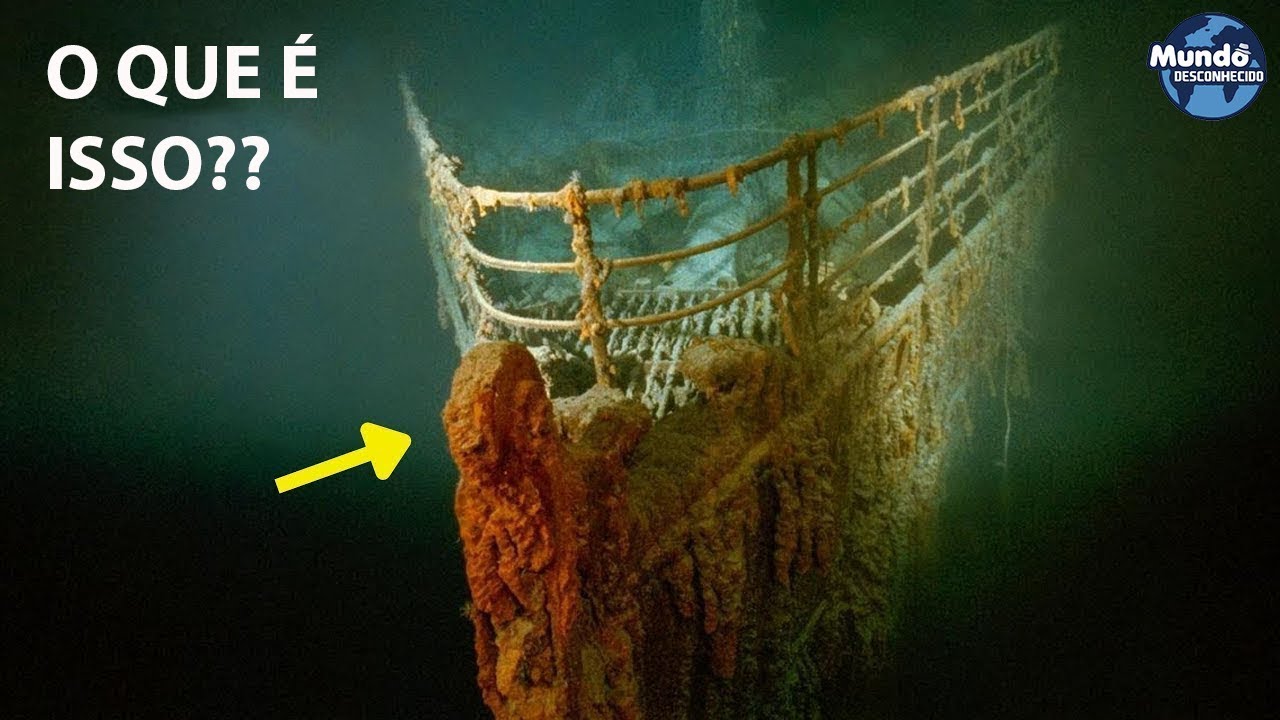 A nova e aterrorizante descoberta subaquática dos cientistas no Titanic