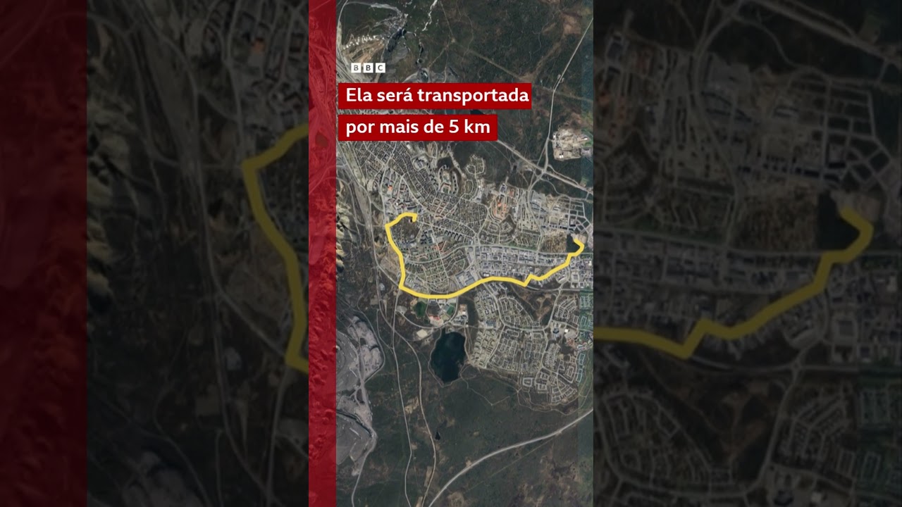 ⛪🇸🇪 Essa igreja na Suécia foi transportada por 5 km