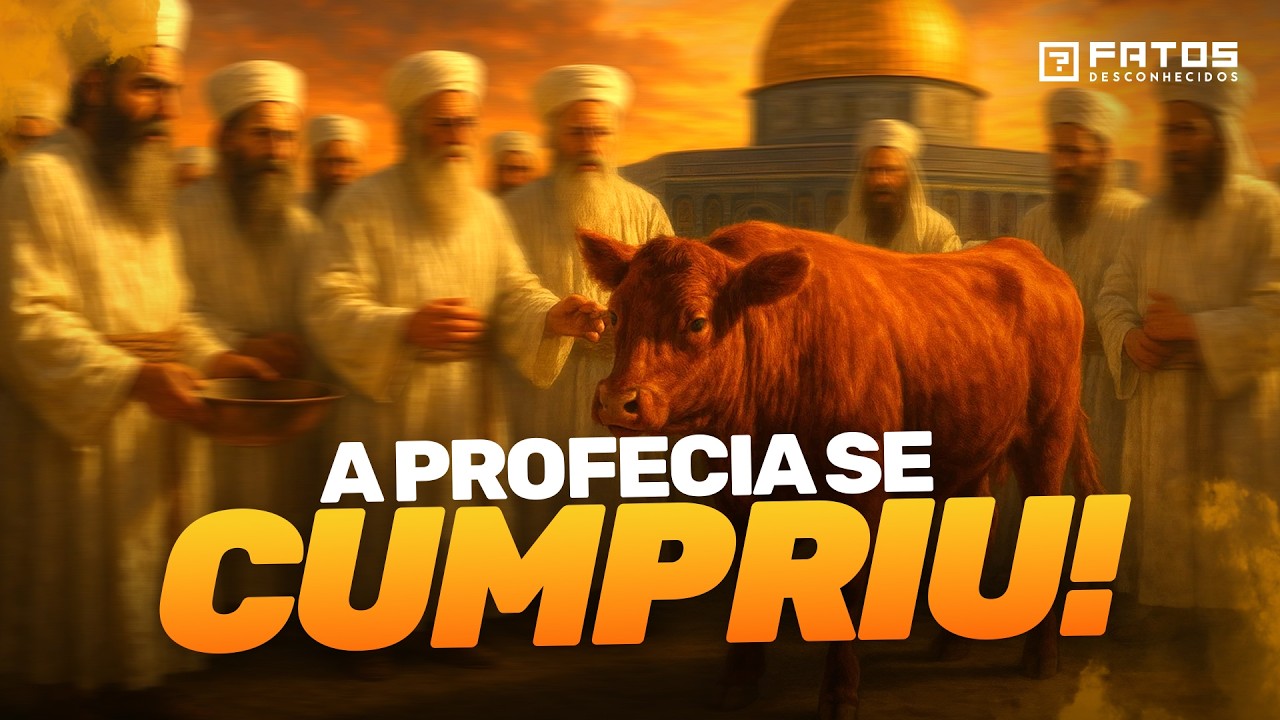 A cerimônia da Novilha vermelha acabou de acontecer…