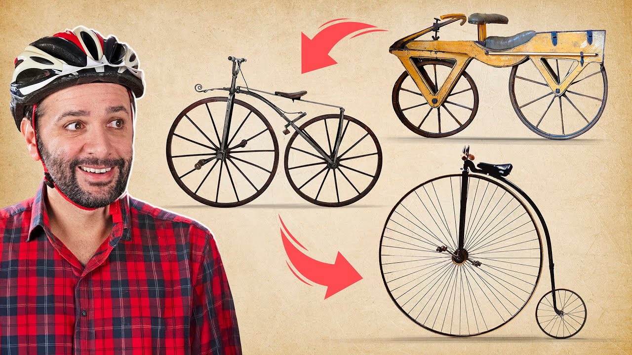 A INCRÍVEL HISTÓRIA da BICICLETA!