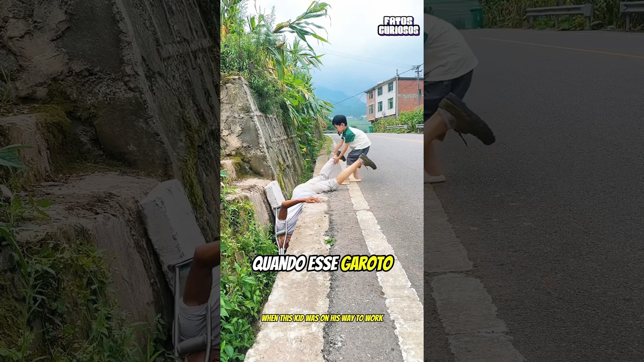 A NOBRE ATITUDE DE EMPATIA DESSE GAROTO EMOCIONOU A TODOS